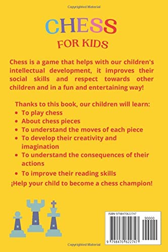 Chess for Kids: My First Book to Learn How to Play and Win: From Beginner to Champion: Complete Black and White Guide and Course