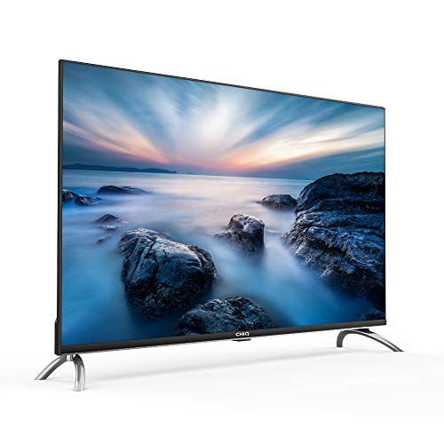 CHiQ Televisor Smart TV LED 43", Resolución 4K UHD, HDR10/HLG, Android 9.0, WiFi, Bluetooth, Netflix, Prime Video, HDMI, USB - U43H7A