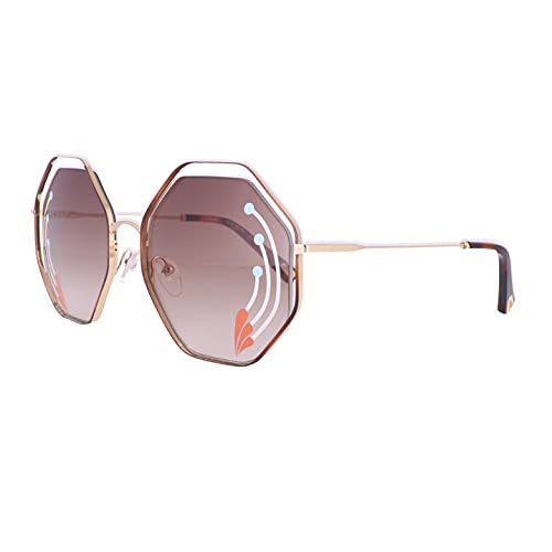 Chloé Ce132sri, Gafas para Mujer, Havana/Gr Brown Lens W/Print, Talla única