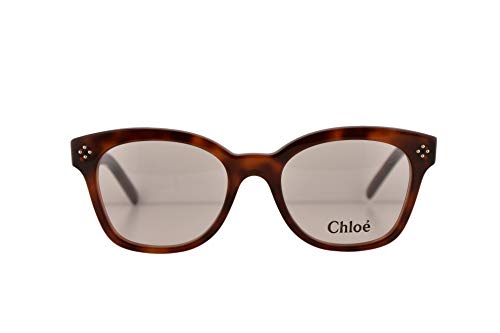 Chloe CE2703 Gafas 52-19-140 Havana Marrón Con Lentes De Muestra 218 CE 2703