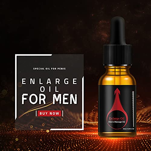 CHOSMO Aceite de masaje erótico Aceite de Aumento de Pene Esencia De Agrandamiento Del Pene, Aceite Esencial De Mejora del Pene para masaje corporal, sexo, masaje de pareja y masaje íntimo