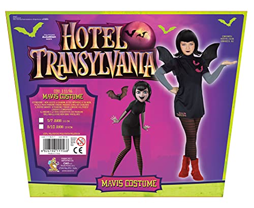 Ciao-11156.5-7 Hotel Transylvania Disfraz, color negro, 5-7 años (11156.5-7)