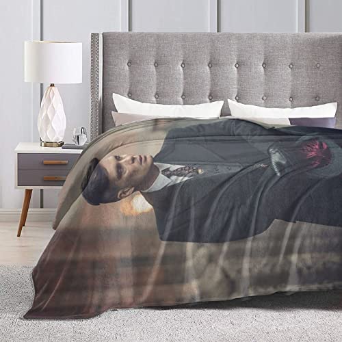 Cillian Actor Murphy - Manta de franela de forro polar, manta suave para aire acondicionado para sofá, sofá, sala de estar, 50 x 40 pulgadas