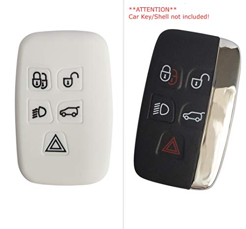 CK + Jaguar auto de llave móvil Key Cover Case Funda Silicona para XE XF XJ S de Pace F de Pace F-Type