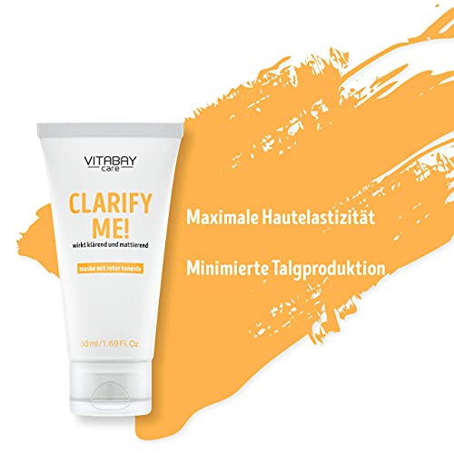 Clarify Me! máscara facial para una piel suave y radiante - Arcilla roja y lima de caviar - 50 ml