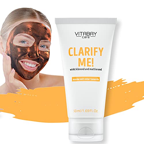 Clarify Me! máscara facial para una piel suave y radiante - Arcilla roja y lima de caviar - 50 ml