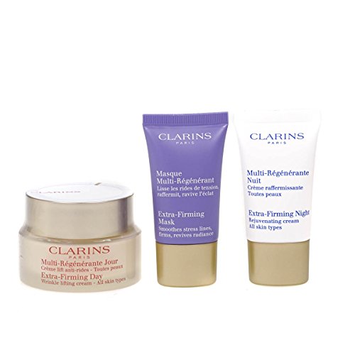 Clarins Multi Intensive TP Crema de Día, Crema de Noche para Todo Tipo de Pieles y UV Plus - 1 pack