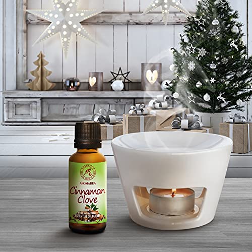 Clavo y Canela - Mezcla Aceites Esencial 30ml para Difusor - Aromaterapia - Lámpara Aromática - Fragancia Hogar