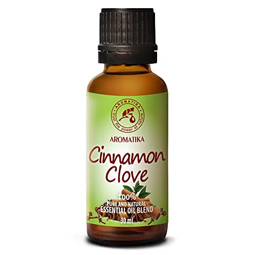 Clavo y Canela - Mezcla Aceites Esencial 30ml para Difusor - Aromaterapia - Lámpara Aromática - Fragancia Hogar