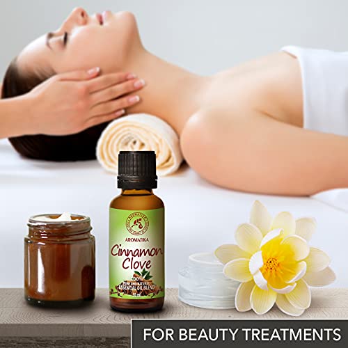 Clavo y Canela - Mezcla Aceites Esencial 30ml para Difusor - Aromaterapia - Lámpara Aromática - Fragancia Hogar