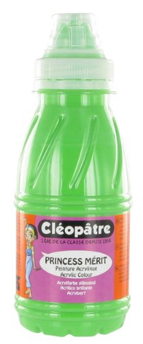 Cleopatre - PAM250-15 - Pintura acrílica Princess Merit - Frasco de 250 ml - Verde primavera