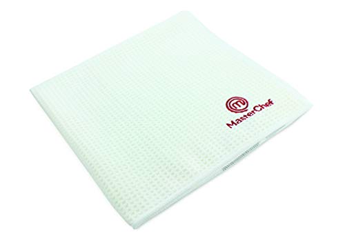 Clim Hogar Masterchef. Paño de Secado antibacterias súper Absorbente 100% Microfibra. Máxima suavidad y Brillo. Caja 12 Unidades