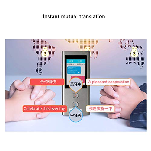 CLING Traducción De Voz Inteligente,Traducción En Tiempo Real En 35 Idiomas, Visualización De Traducción En Pantalla Grande,Instant Translator