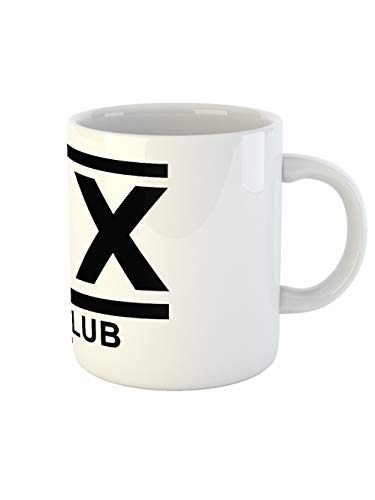 clothinx Taza de café Lucifer LUX Club