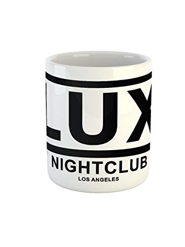 clothinx Taza de café Lucifer LUX Club