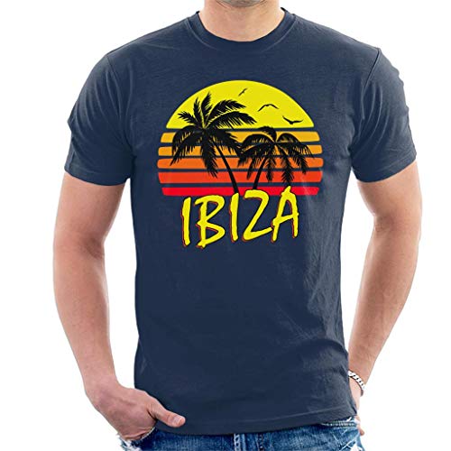 Cloud City 7 Ibiza Vintage Sun Men's T-Shirt