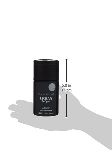 Club De Nuit Urban Man - Spray para el cuerpo redondo para el hombro