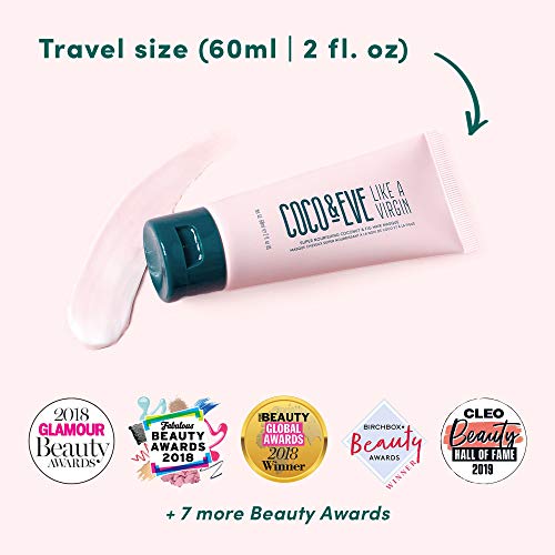 Coco & Eve Mini Hair Kit – Hair Mask and Shower Cap Gift Set for all hair types, hair repair and intense hydration