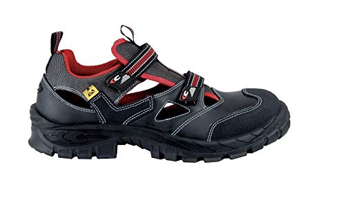 Cofra S1 P Asgard 13050-000 BGR191, Zapatos de Seguridad Guttorm , Sandalias de Verano, Negro, 43 EU