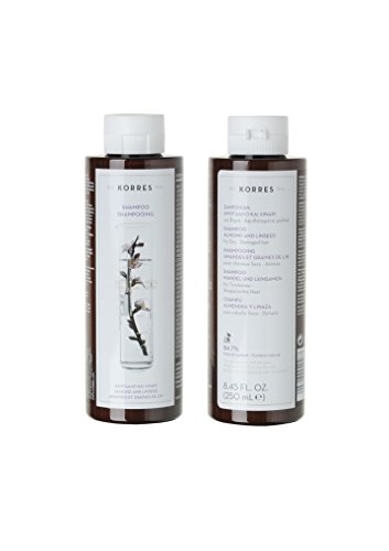 Colección Korres Almond & Linseed.
