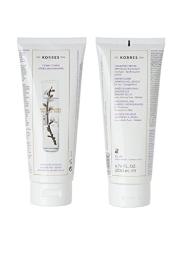 Colección Korres Almond & Linseed.