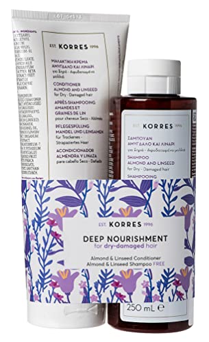 Colección Korres Almond & Linseed.
