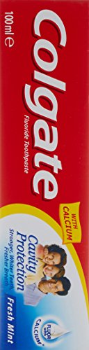 Colgate 123734 Dentífrico, Cavity Protect, Multicolor, 100 ml