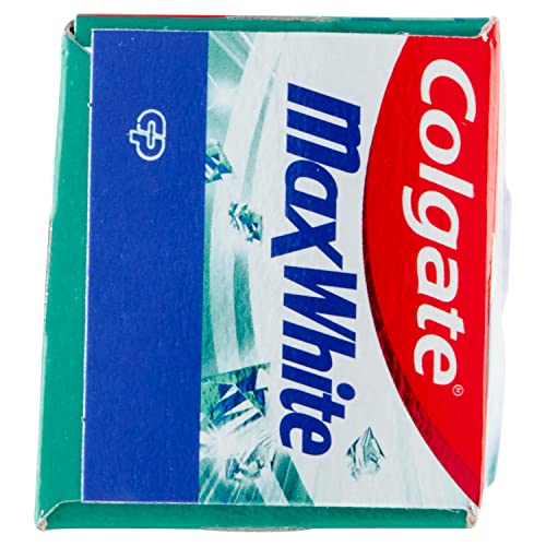 Colgate - Dentífrico Max White cristales blancos, 75 ml
