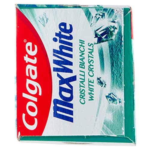 Colgate - Dentífrico Max White cristales blancos, 75 ml