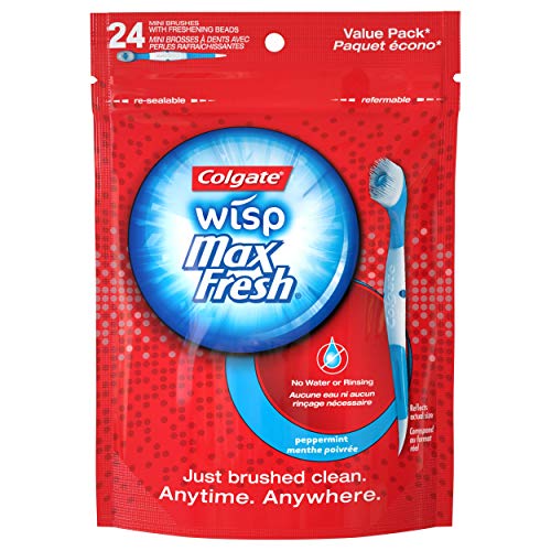 Colgate Wisp Max Fresh Peppermint Mini-Brushes, 24 count