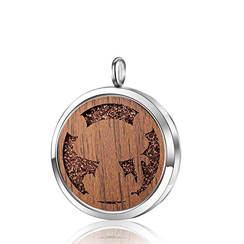 Collar De Difusor De Aceite Esencialaleación Retro Aromaterapia Animal Difusor De Aceite Esencial Perfume Abierto Magnético Caja Pequeña Collar De Gato Regalo De Cumpleaños