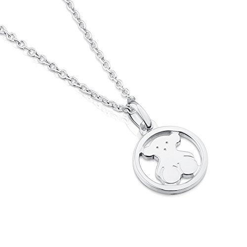 Collar TOUS Camille de plata de primera ley. Largo 45 cm