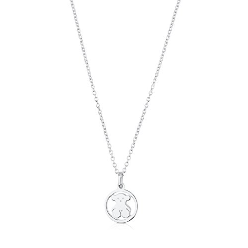 Collar TOUS Camille de plata de primera ley. Largo 45 cm
