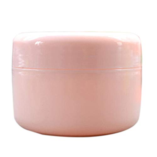 collectsound Juego de 5 tarros de maquillaje vacíos para viajes, crema, loción, cosméticos, color rosa 20