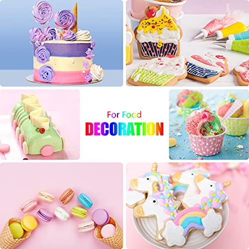 Colorante Alimentario Liquido 10x10ml Colorante Reposteria Alta Concentración Colorante Alimentario Para Colorear Bebidas Macaron Fondant Pasteles Galletas