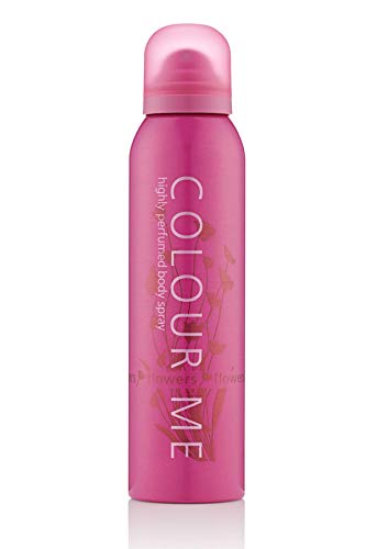 Colour Me Flowers 150ml Highly Perfumed Body Spray