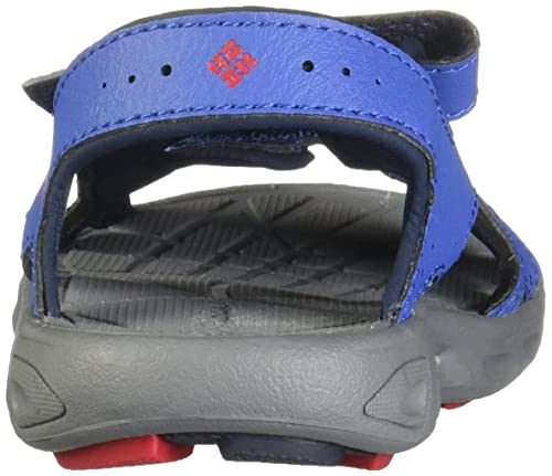 Columbia Childrens TECHSUN Vent, Sandalias, Azul (Stormy Blue/Mountain Red), 28 EU