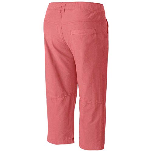 Columbia Pantalón capri para mujer, Rosa (Coral Bloom), ES 36 (UK 4)