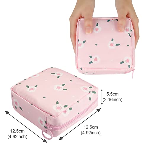 Comius Sharp Bolsa Para Guardar Compresas 2 Piezas Del Kit De Periodos Para La Escuela De Tampones De Colección Bolsas Femenina Menstruación Primer Período Bolsas Para Mujeres Y Niñas