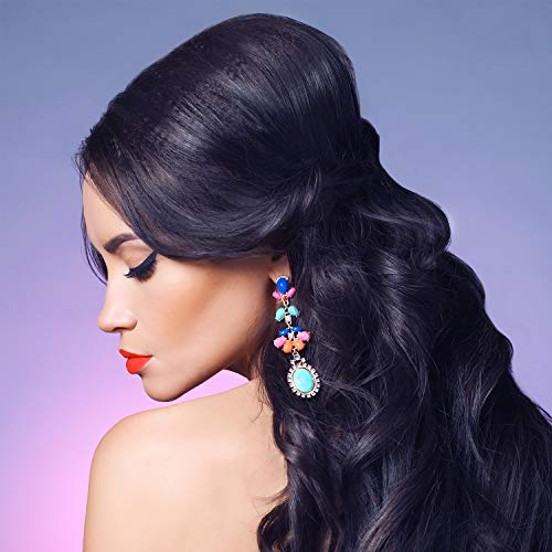Conjunto de 8 Piezas Base de Aumento de Volumen de Cabello Herramienta Trenzado de Inserción Pinza Peine de Aumento de Cabello Bollos de Esponja Accesorios para Mujeres Niñas Peinado de Bricolaje