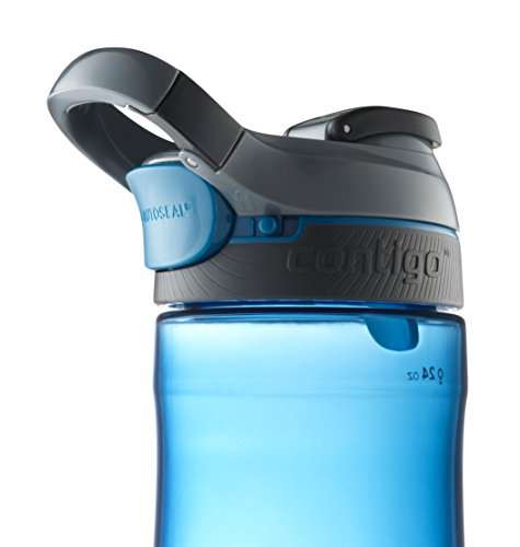 Contigo Cortland - Botella de hidratación, color azul Mónaco / gris, 720 ml