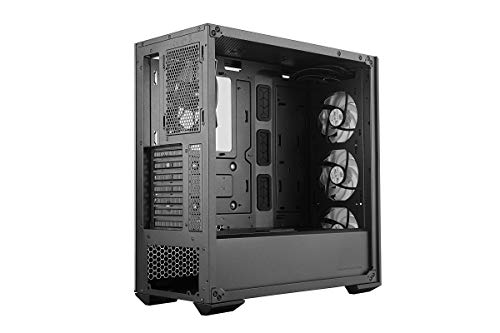 Cooler Master MasterBox MB530P ARGB Caja PC ATX con 3 Paneles Cristal Templado, 3 x 120 mm Ventiladores Preinstalados, Configuraciones Flujo de Aire Flexible