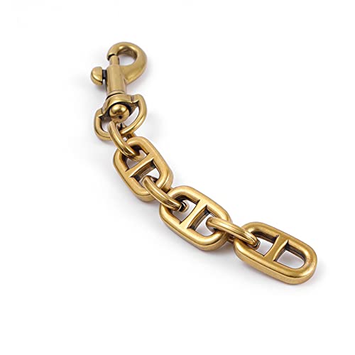 correa bolso bandolera Reemplazo De Cadenas Planas Extiende Las Cadenas De La Bolsa De Hierro Correas De Hombro Monedero Cadenas De Enlace, Hebillas De Gancho De Diapositivas De Metal For Bricolaje Bo