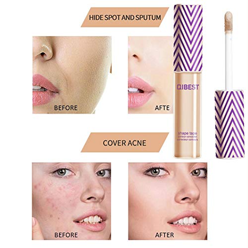 Corrector líquido, La Cubierta De La Cara Contorno Ocultar Corrector Manchas Cobertura Completa Duradera Perfección Último Desgaste Maquillaje Líquido