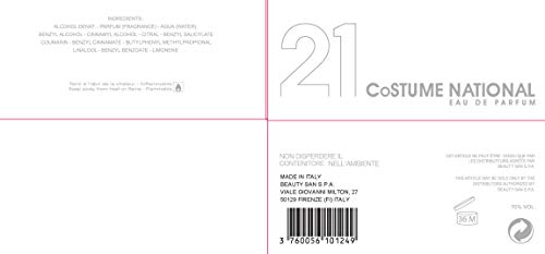 Costume National, Perfume sólido - 50 ml.