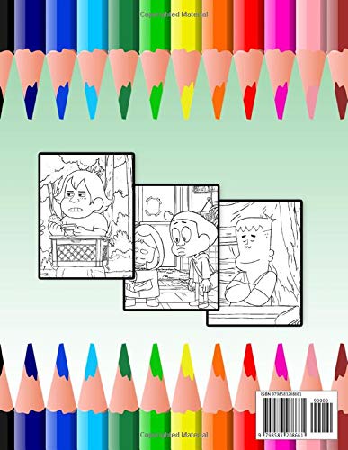Craig Of The Creek Coloring Book: Many Designs Of Craig Of The Creek - 110 Pages For Relaxation And Stress Relief