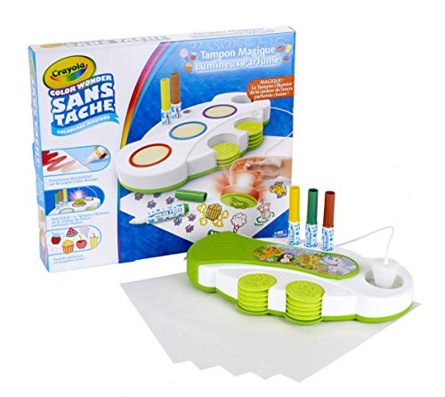 Crayola Color Wonder – Color Wonder – Le colorear mágico sin mancha – Unidad de sellos luminoso perfumadas – tema dulces, 75 – 2575-f-000, mixta , color/modelo surtido