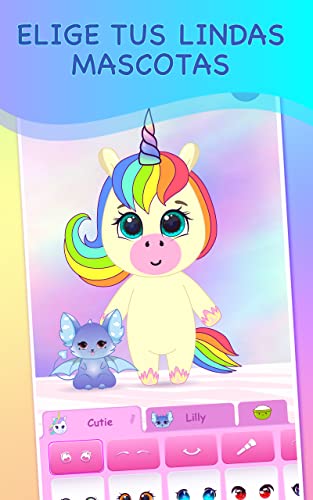 Creador de Avatar de Vestido de Unicornio Chibi