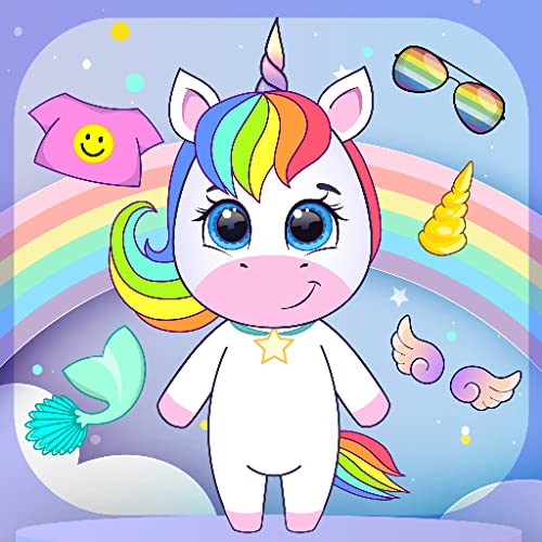 Creador de Avatar de Vestido de Unicornio Chibi