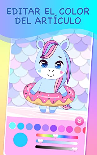 Creador de Avatar de Vestido de Unicornio Chibi